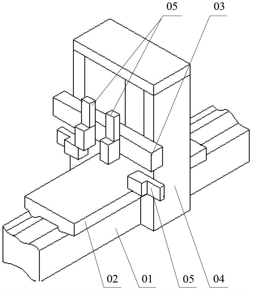A gantry milling machine and its milling mechanism