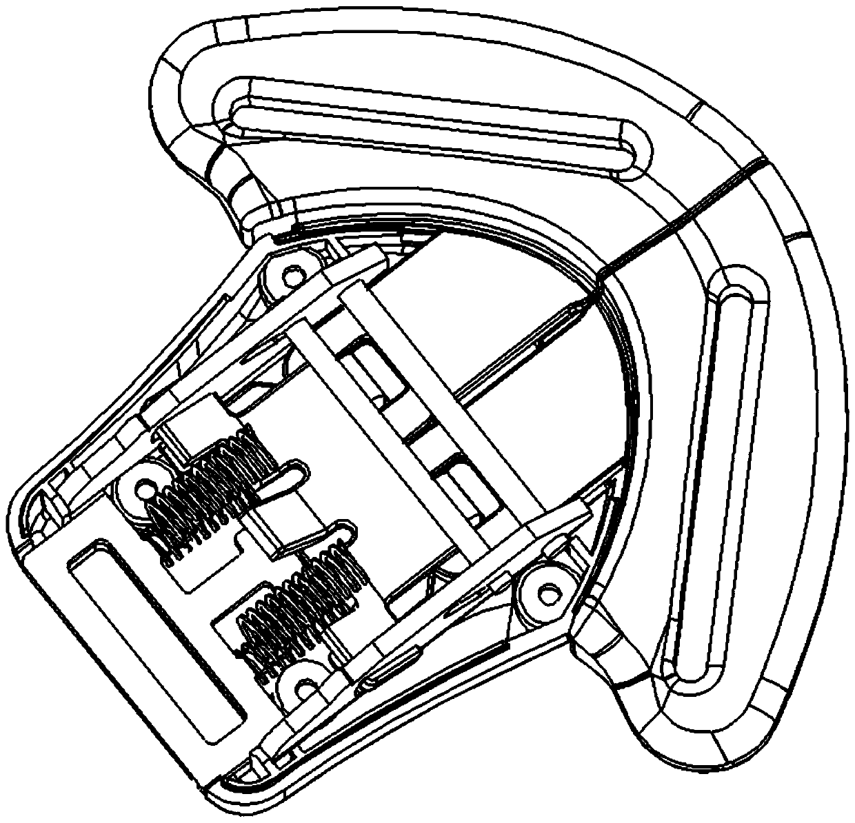 Pull buckle for child seat