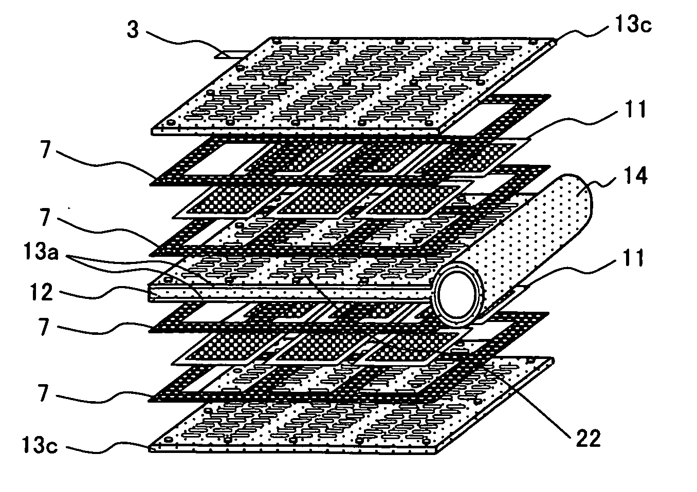 Fuel cell, fuel cell power source system and electronic devices using the same