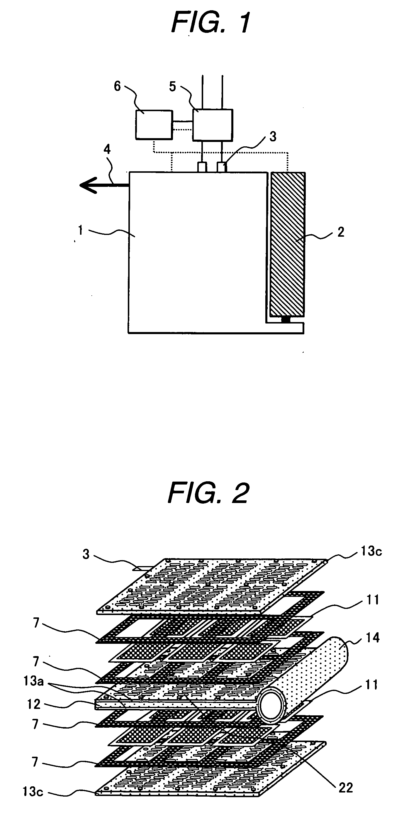 Fuel cell, fuel cell power source system and electronic devices using the same