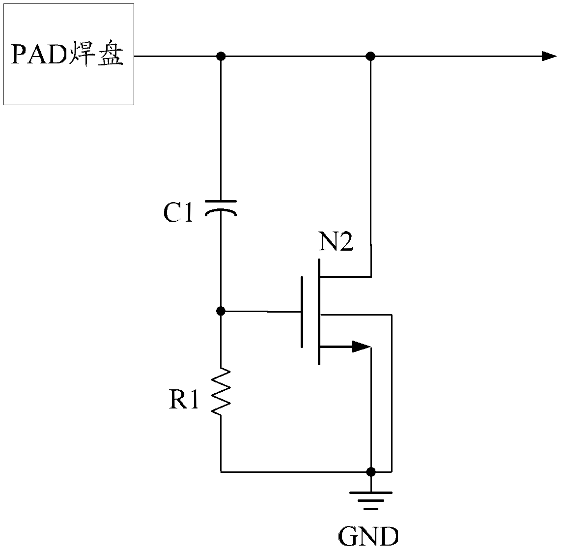 Static discharging circuit
