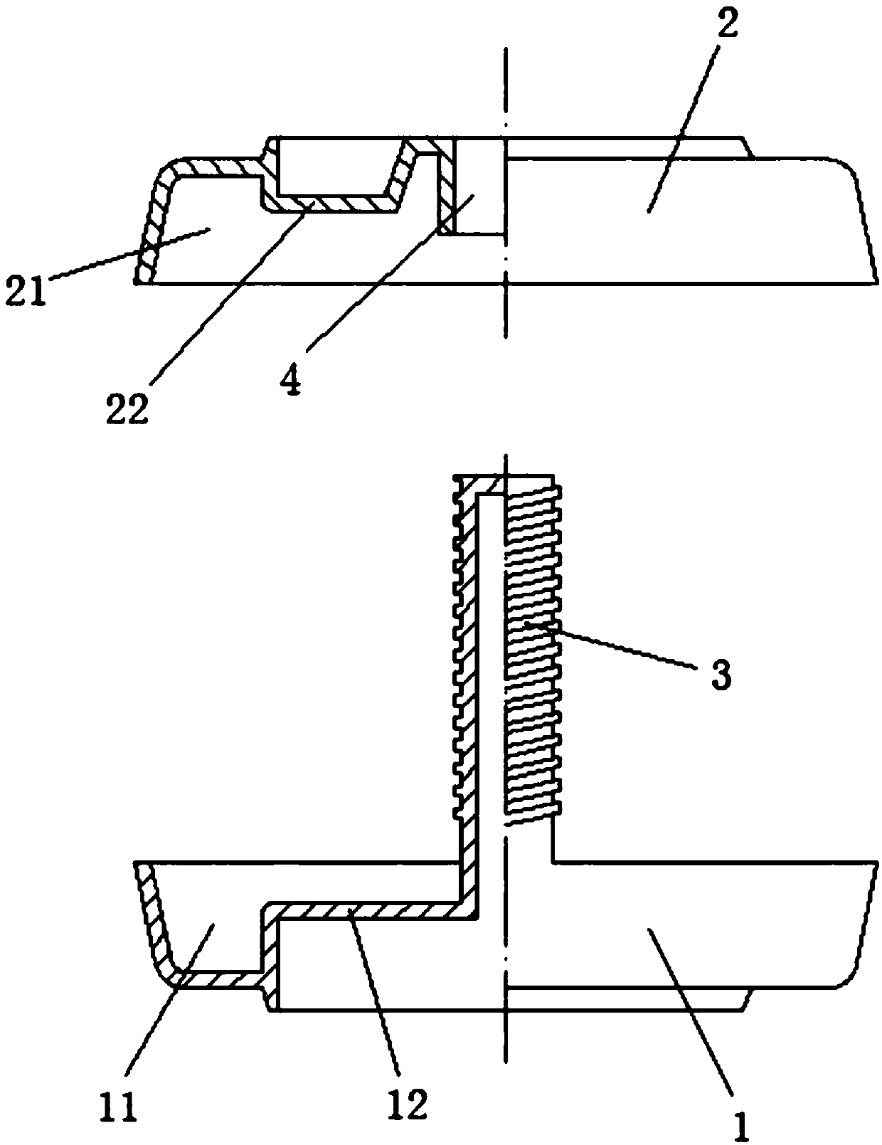 Grinding wheel placing disc for electric tools