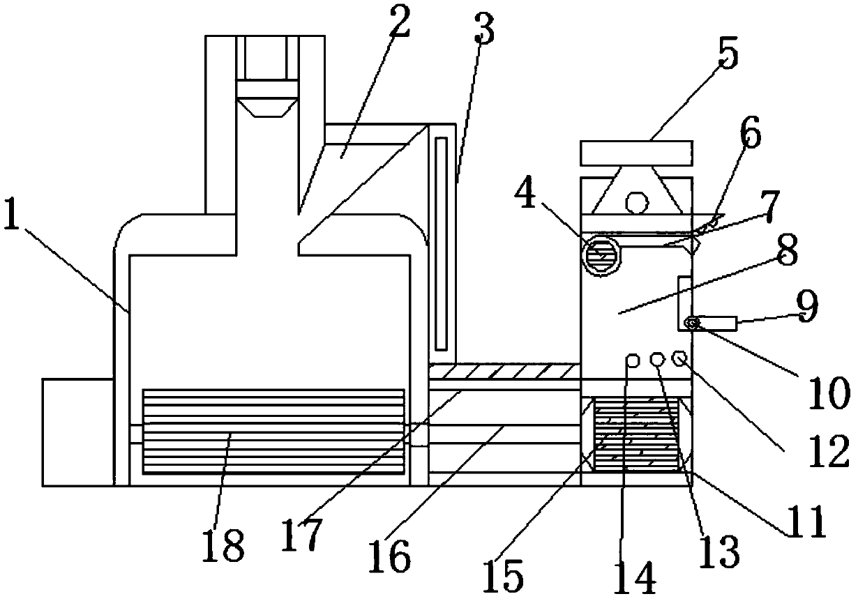 Small laminated rubber-internal mixing device for rubber processing