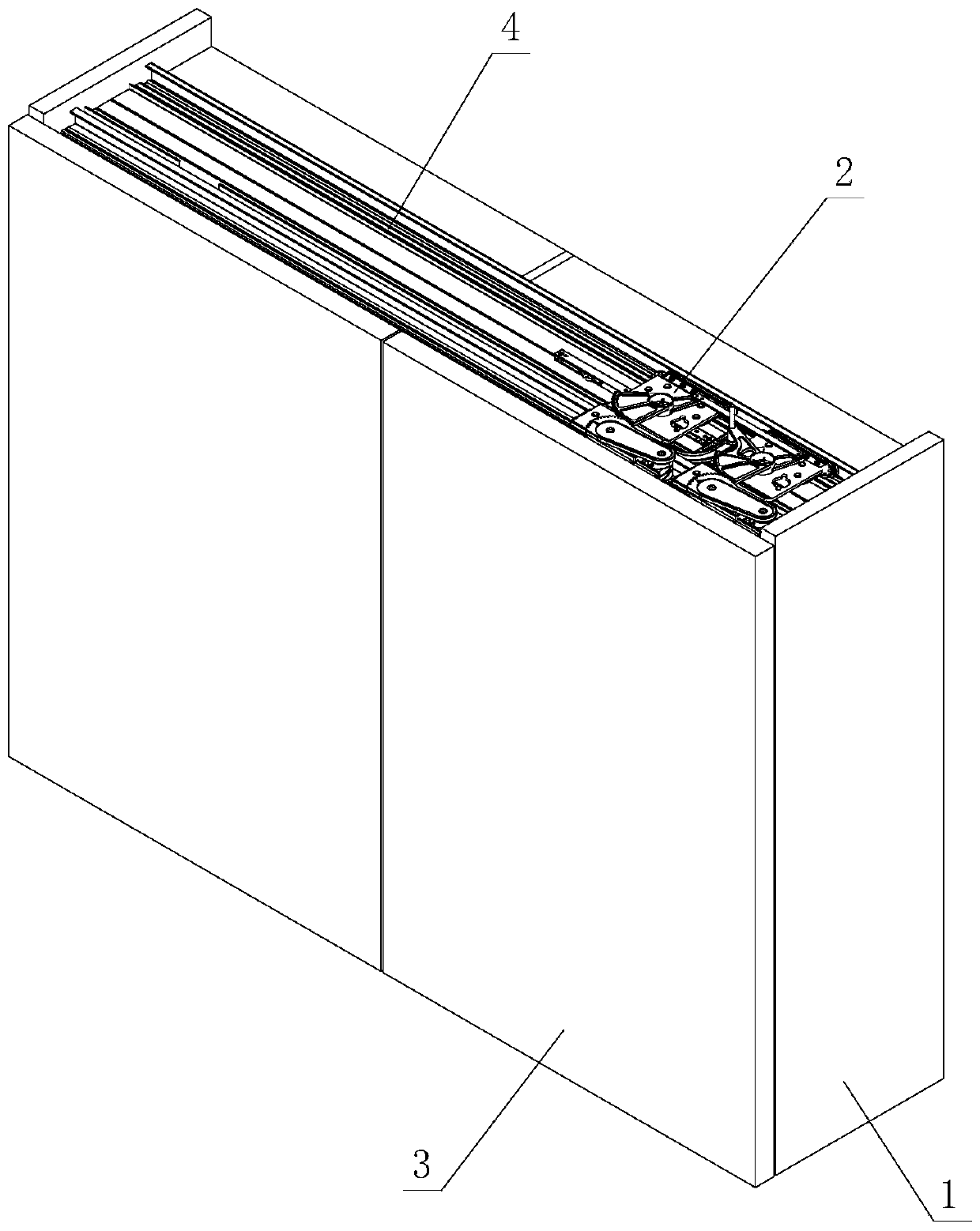 Smooth opening and closing mechanism for furniture