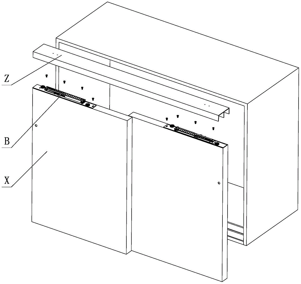 Positioning anti-retraction adjustment mechanism for sliding doors