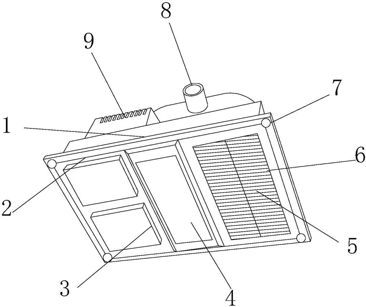 Anti-scald multifunctional bath heater