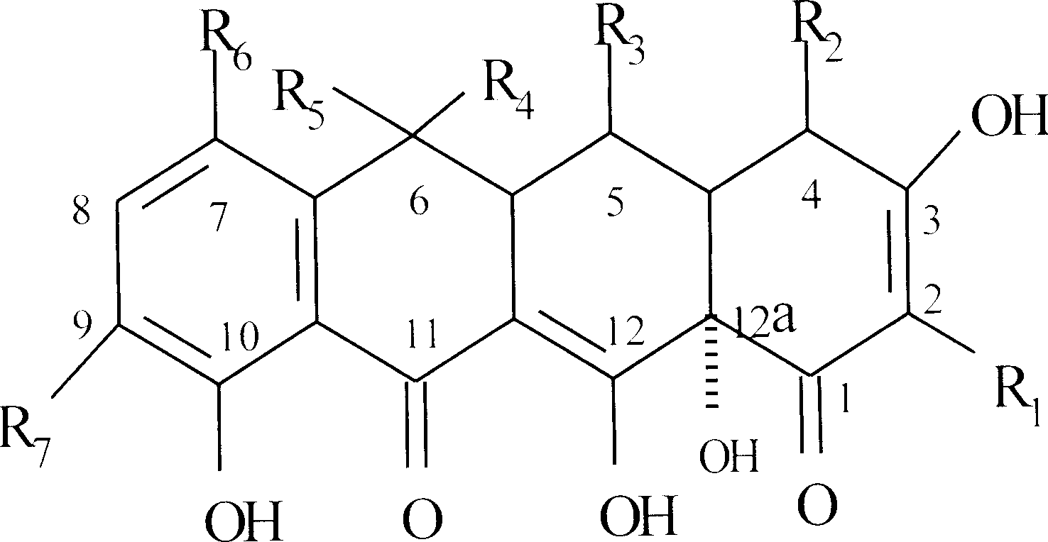 4-de-dimethyltetracycline derivative use