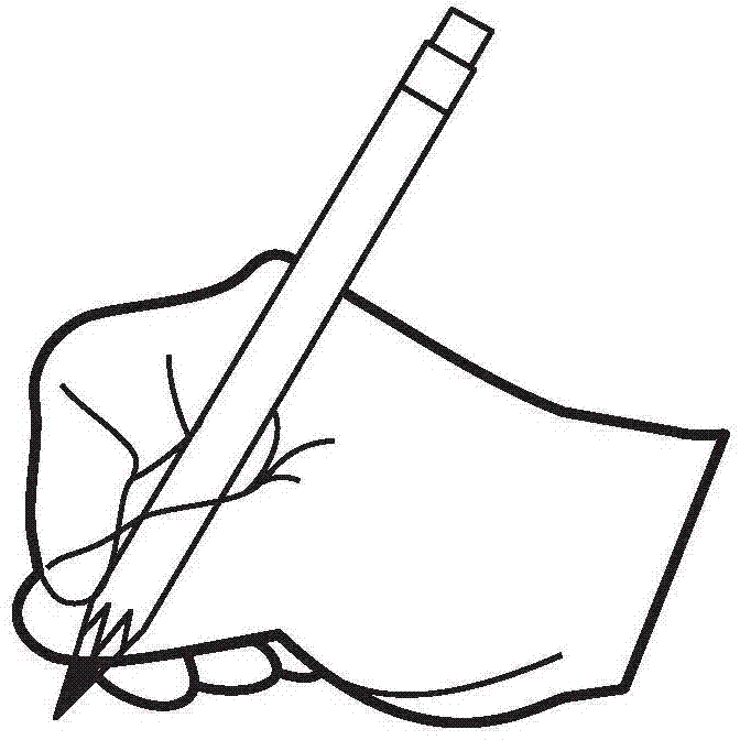 Pen holding structure