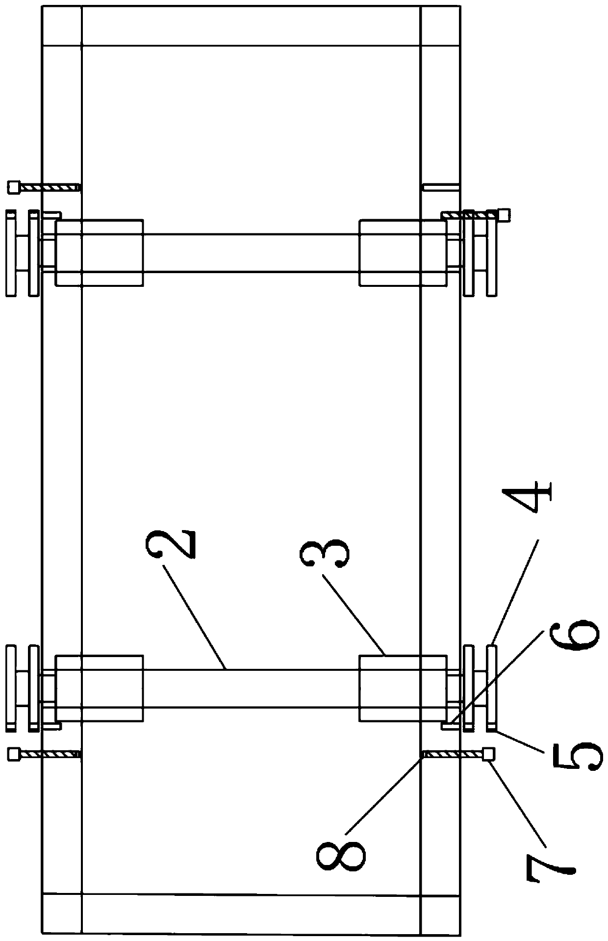 Pressure sore prevention electric carrying frame