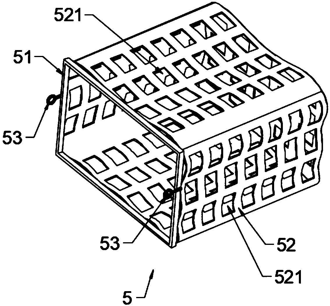 Flexible collecting system and combined type lotus rhizome harvesting machine having same