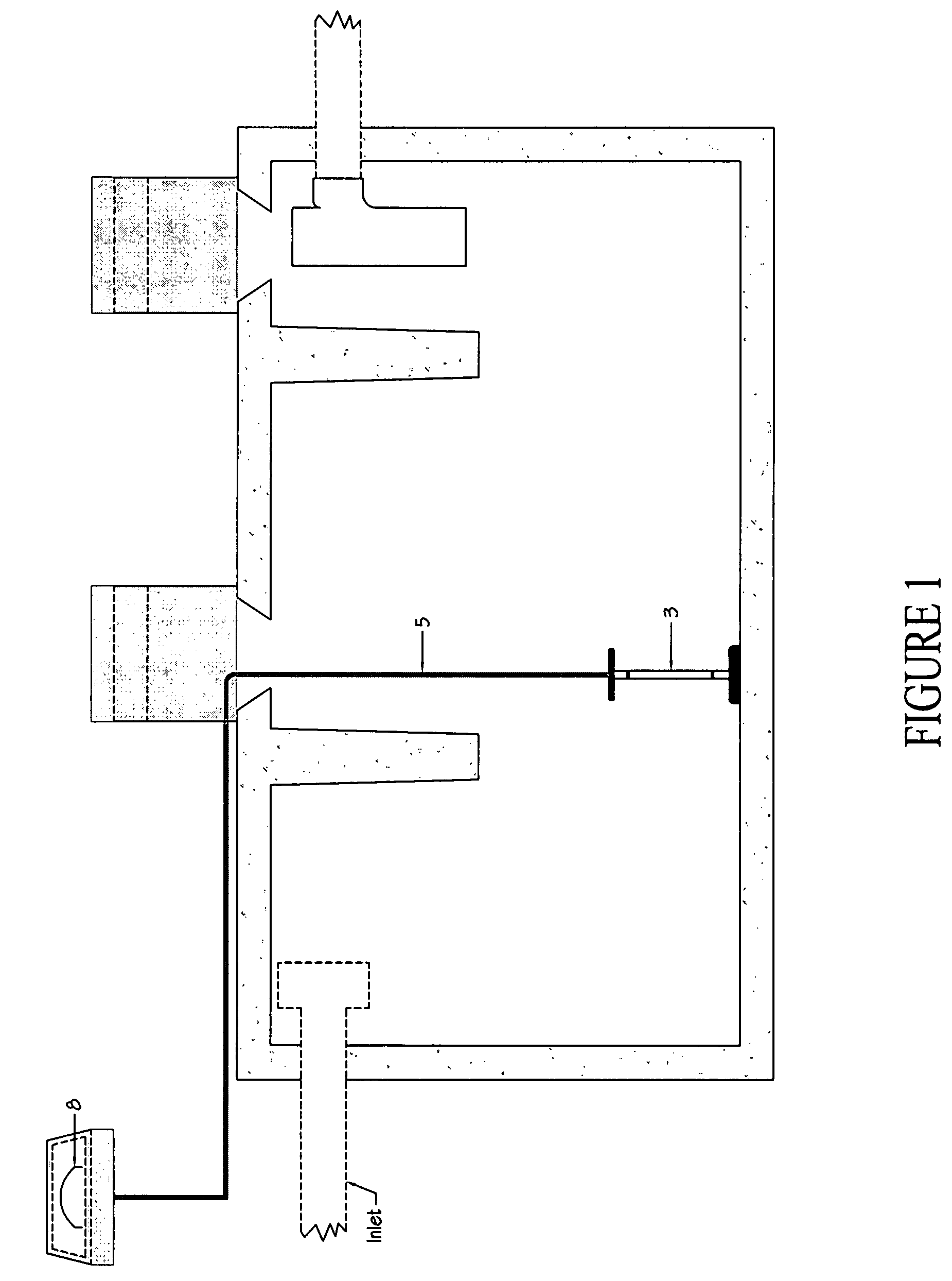 Self-standing weighted diffuser assembly