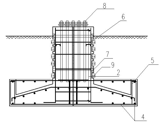 Quick tower split raft foundation