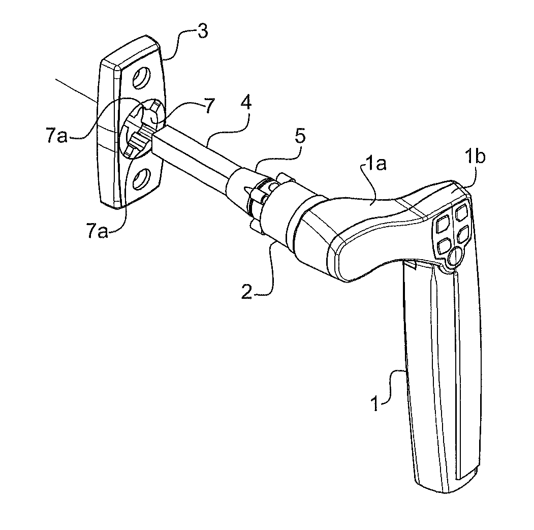 Handle device