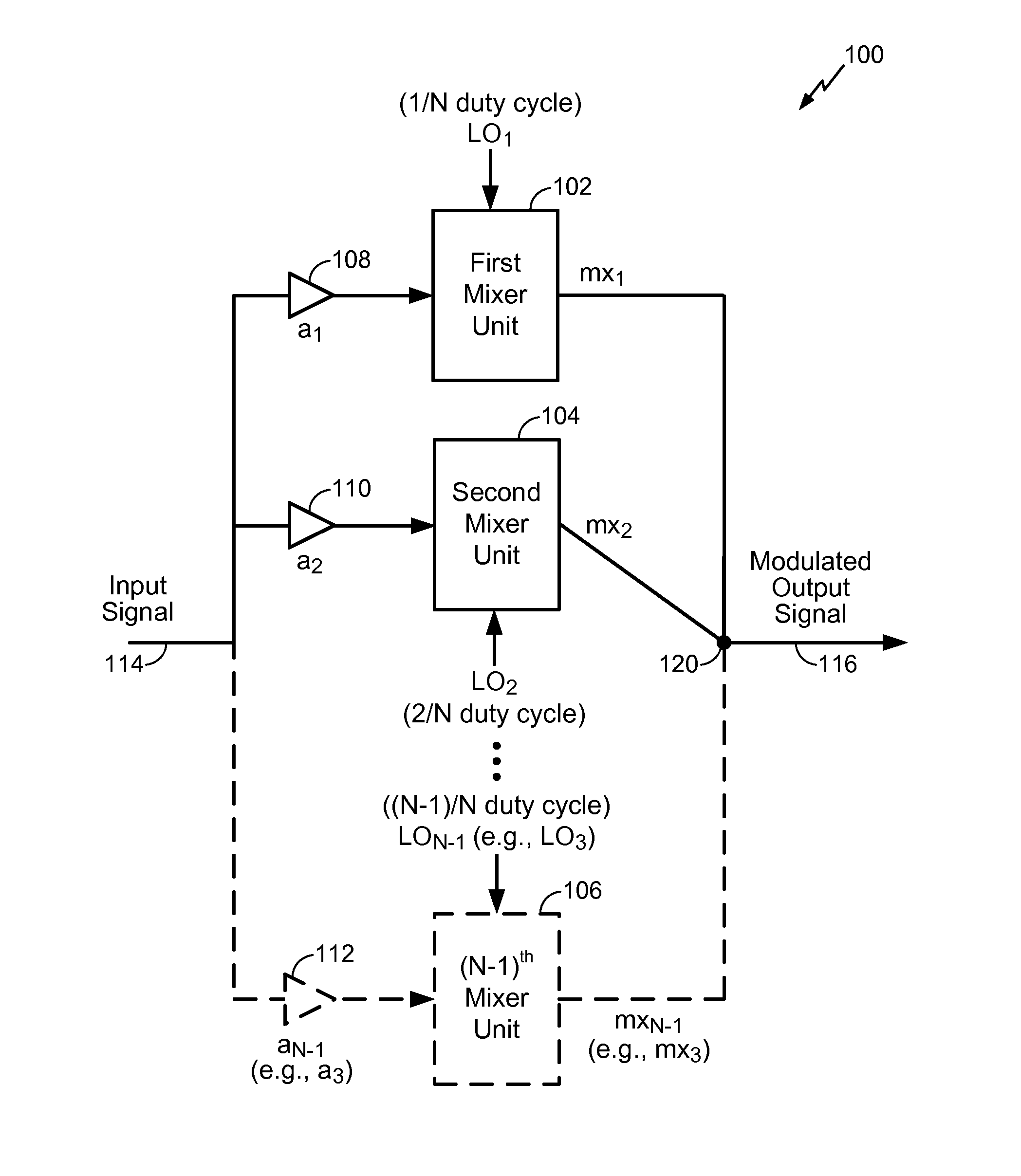 Signal component rejection