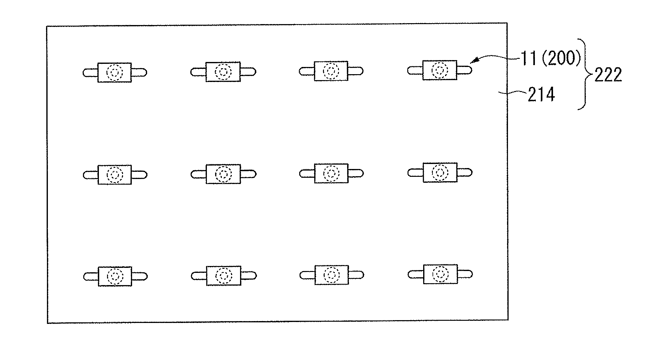 Illumination device for display device, and display device