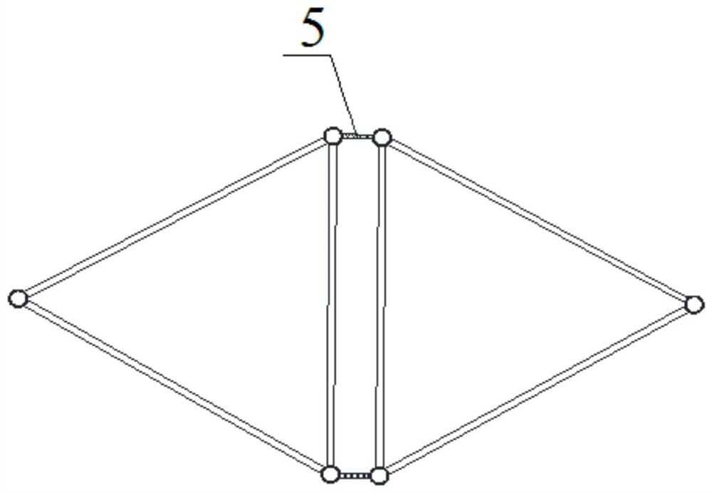 Combinable reinforced truss arm and triangular truss arm unit body thereof