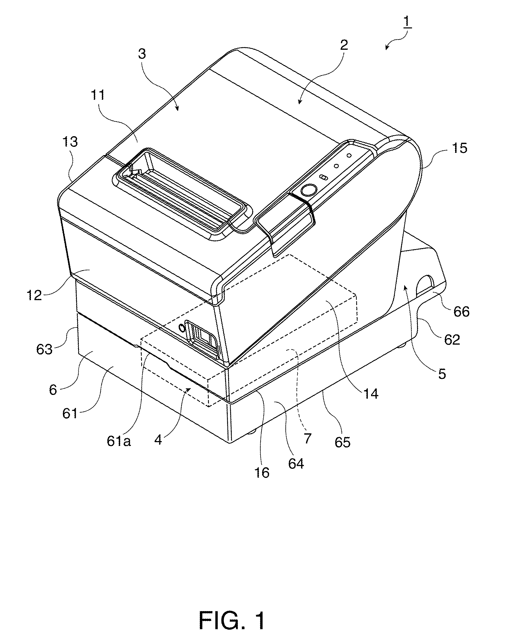AC adapter unit, storage tray for an AC adapter and electronic device
