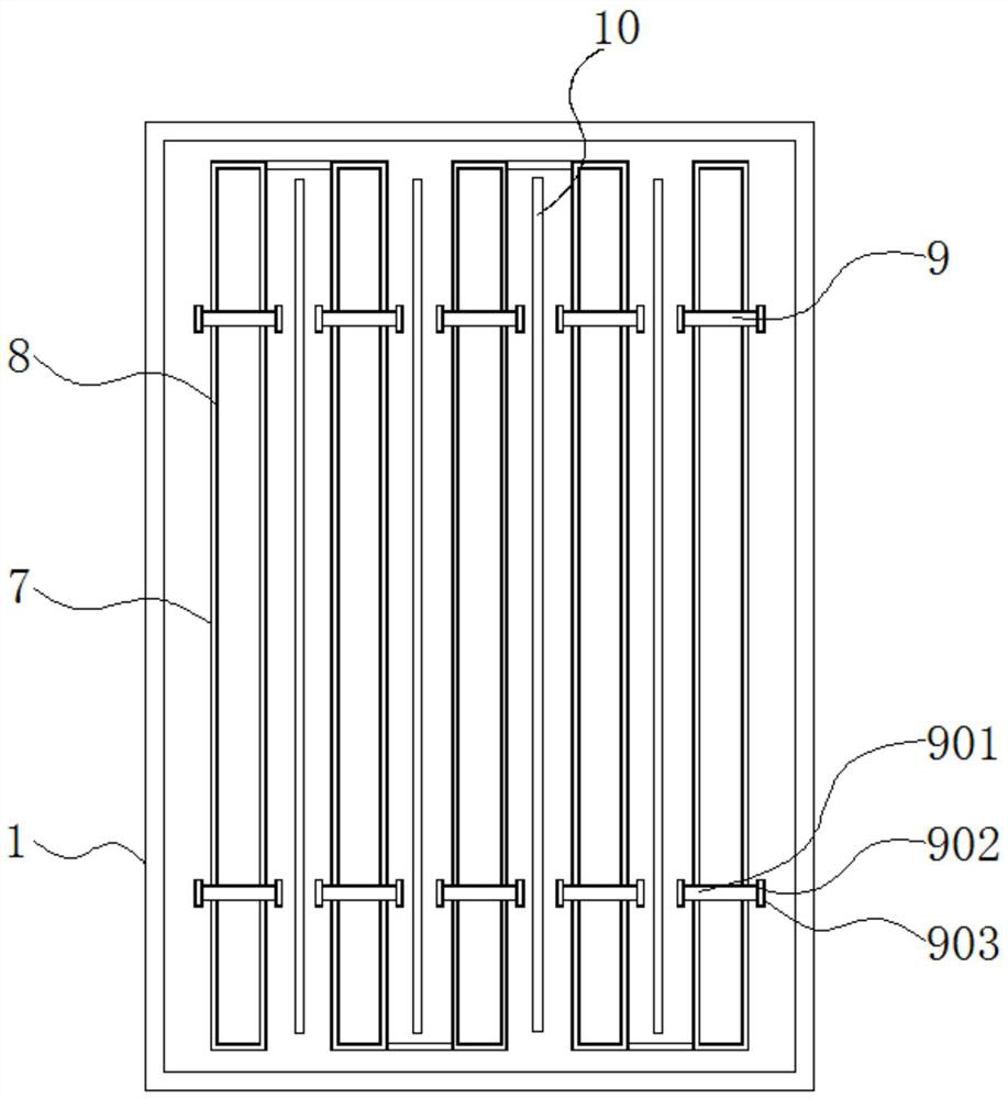 Graphene floor heating module uniform in heating and provided with flame-retardant structure