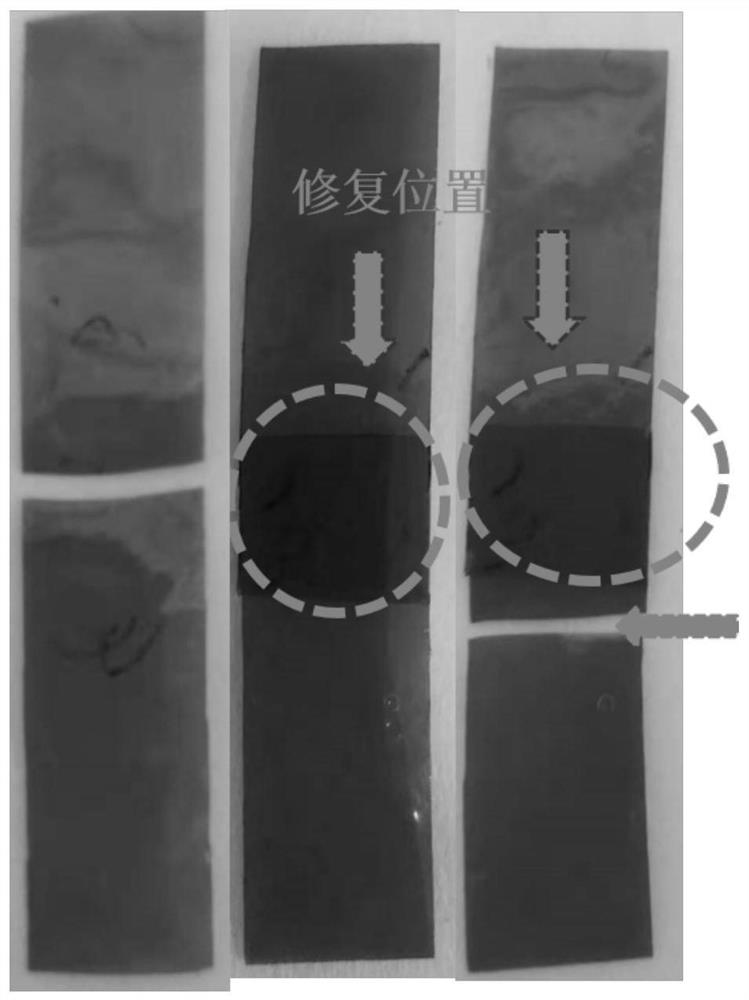 Recyclable and repairable thermosetting resin, preparation method and application thereof