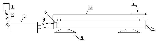 A collection system for an electronic weighing device