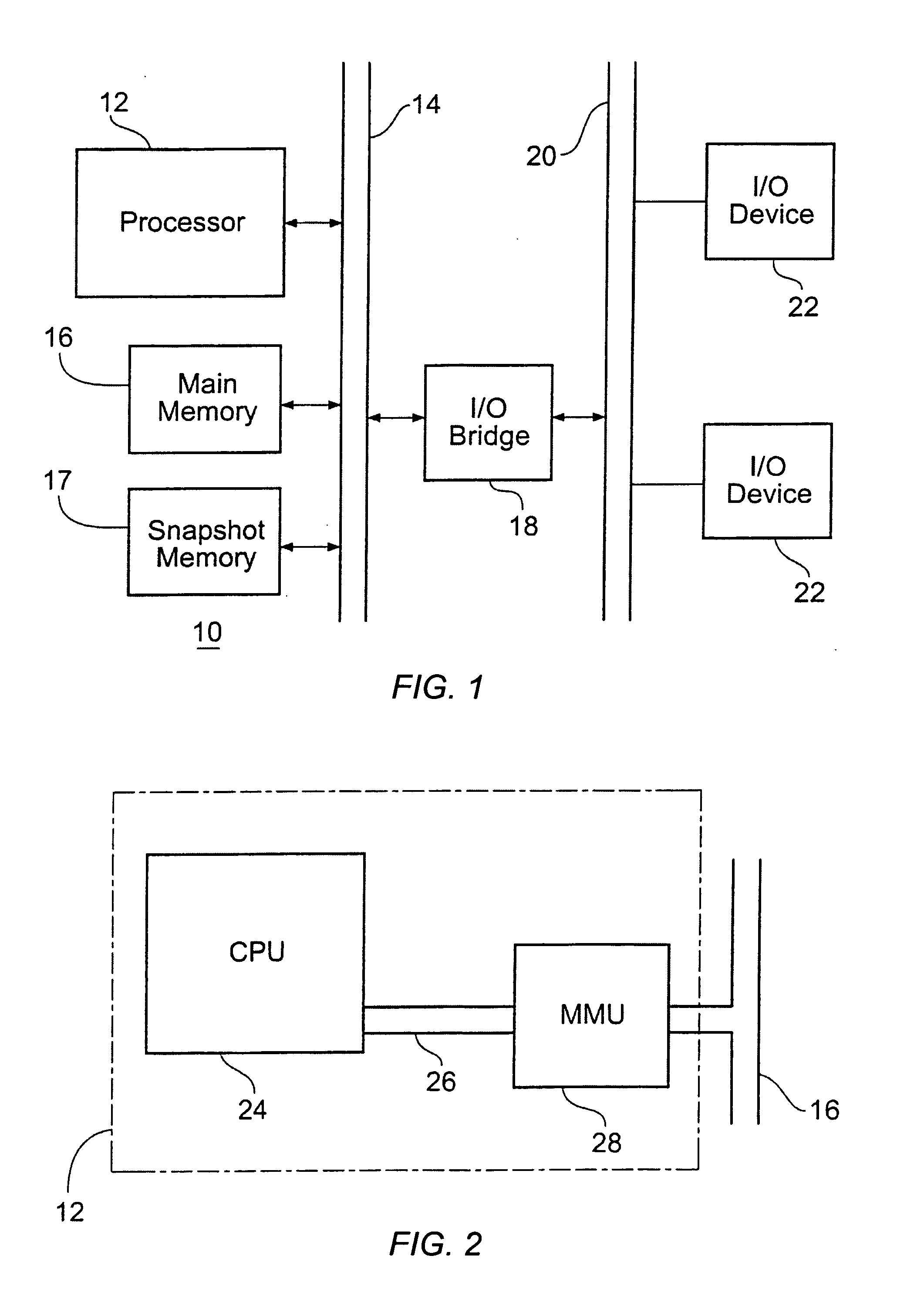 Method and mechanism for generating a live snapshot in a computing system