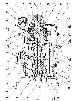 Mid-size vehicle speed changer with main tank and auxiliary tank