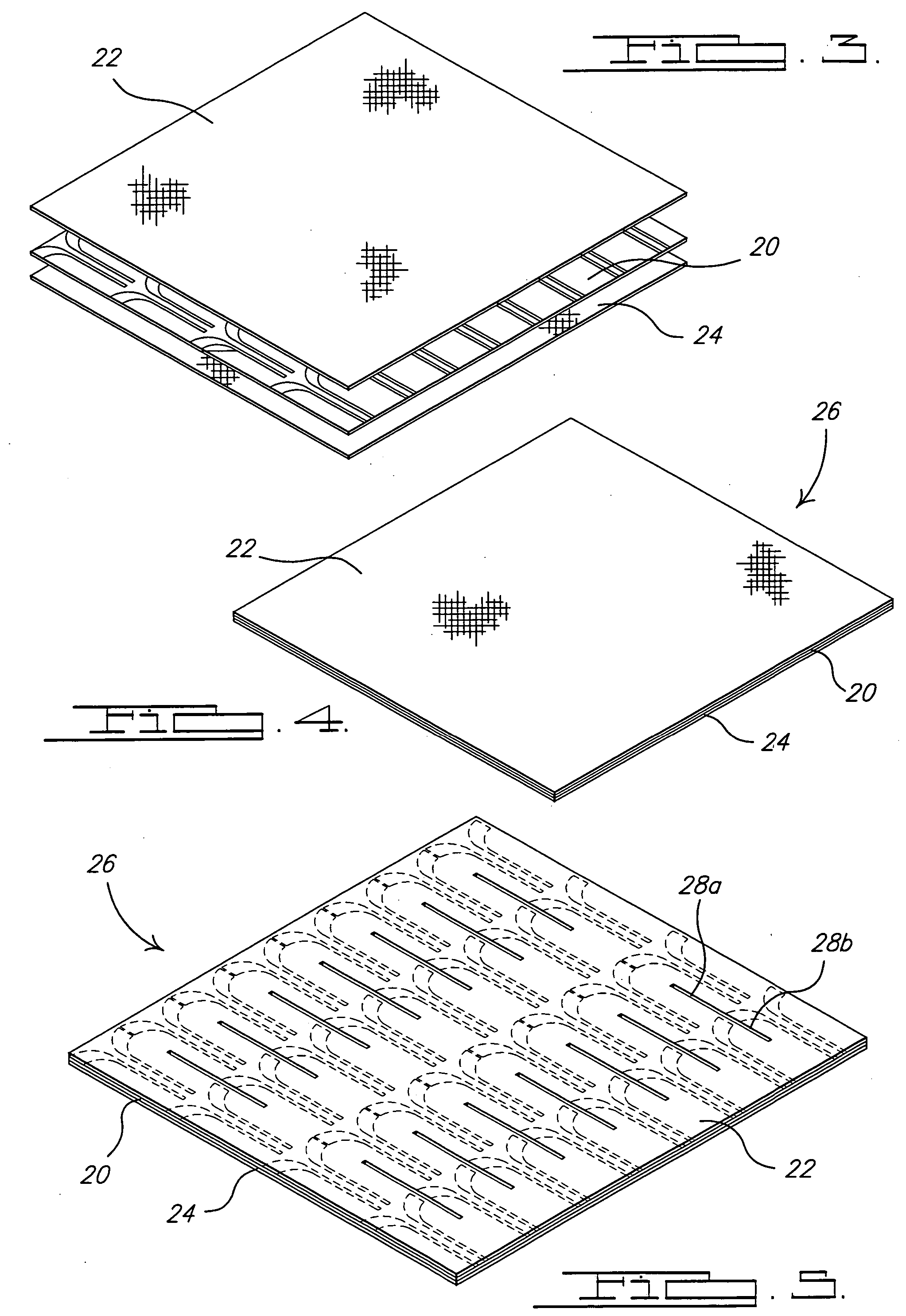 Design and fabrication methodology for a phased array antenna with shielded/integrated structure