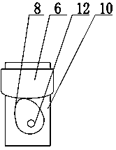 Novel pressing attaching device