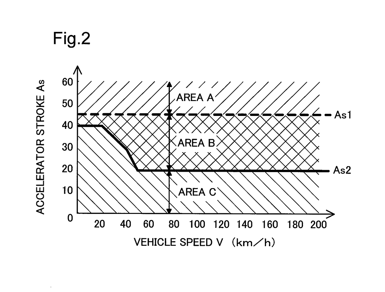 Vehicle employing ordinary and deceleration enhanced drive modes in an accelerator-off state