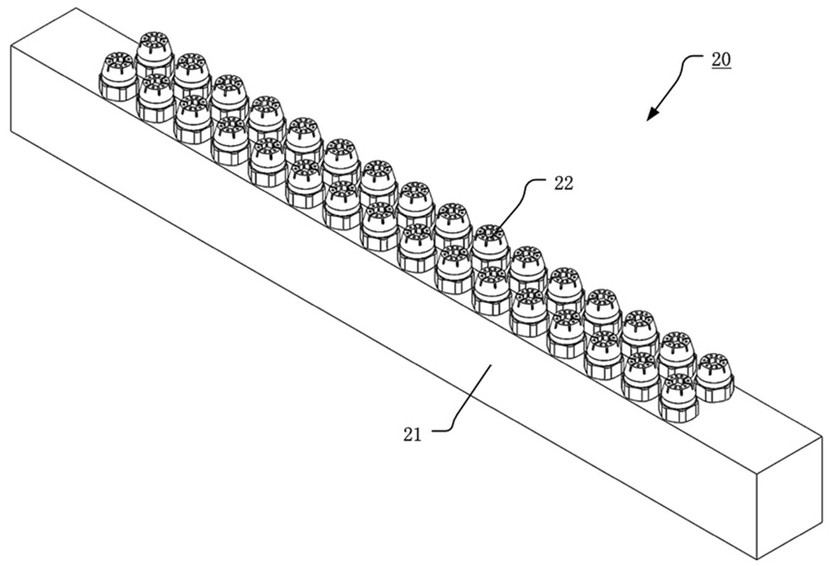 Polishing temperature control device and chemical mechanical polishing system and method