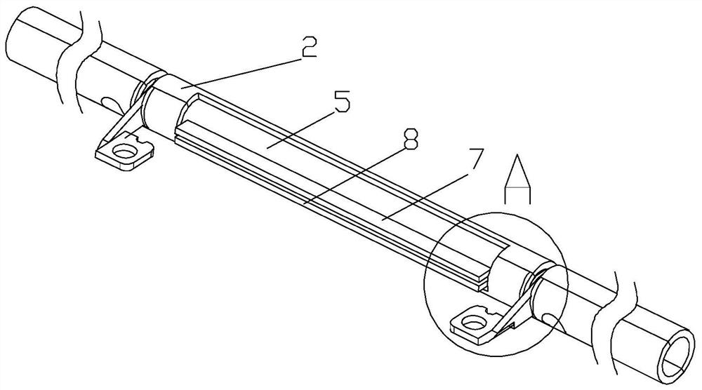 A threadable shaft hinge structure and electronic equipment