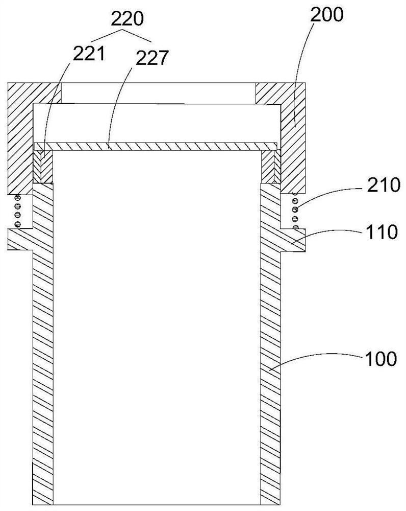 Accommodating device, activity detection station and activity detection method