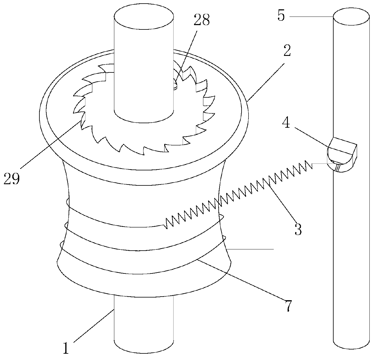 Wave energy heat storage type seawater temperature difference power generation device