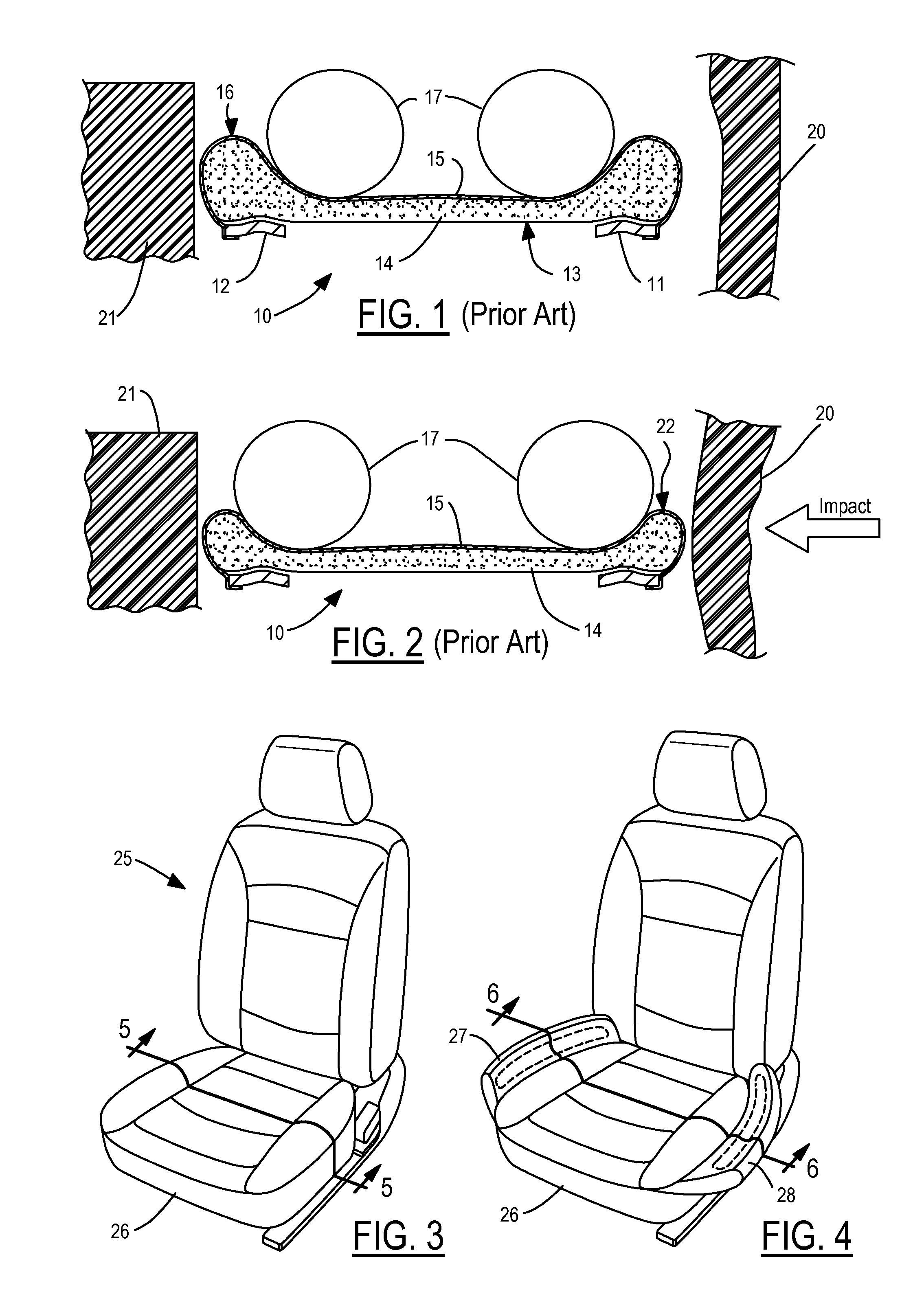 Active bolster deployed from vehicle seat