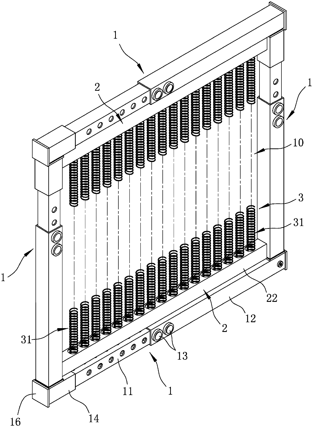 Portable mosquito eradication device adjustable in application range and capable of preventing electric shock