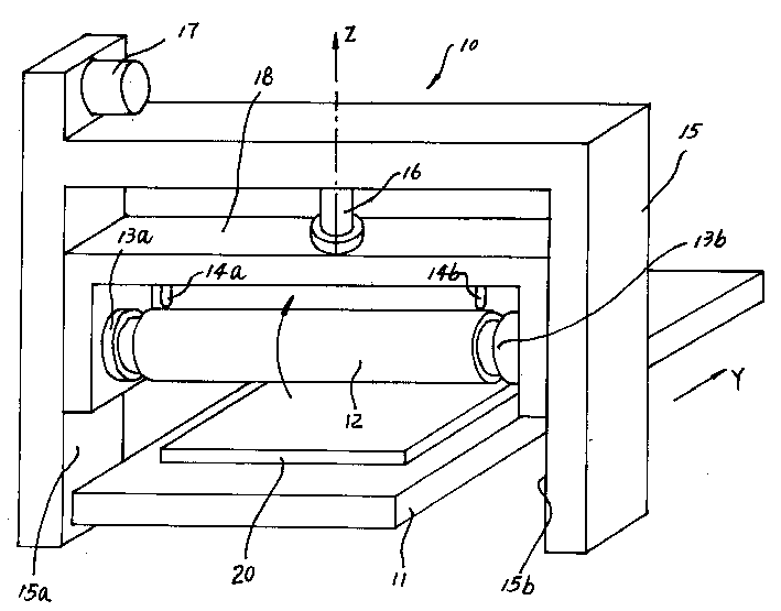 Friction machine device and method for mfg LCD component by utilizing same