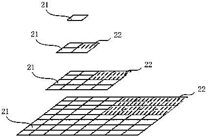Temporal tile map service method based on multi-resolution images and electronic equipment