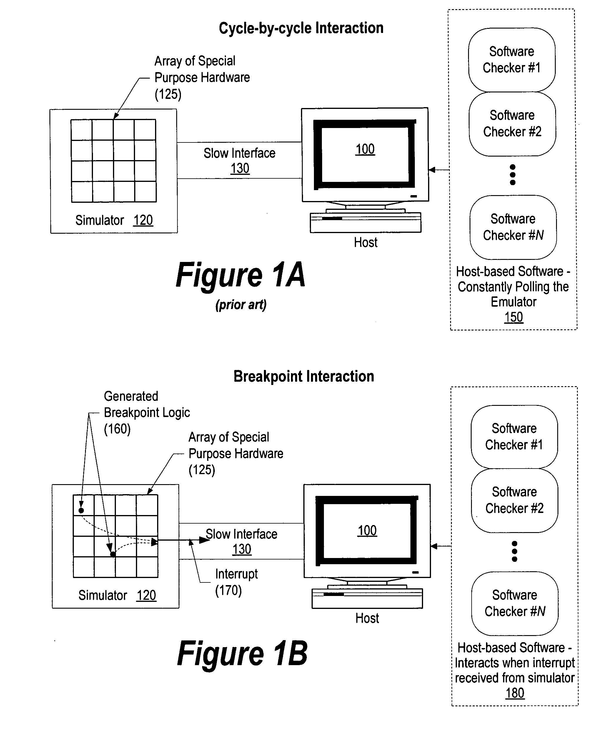 System and method for complex programmable breakpoints using a switching network