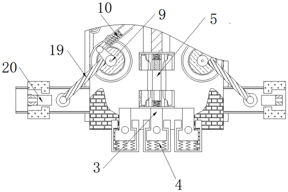 Man-machine interaction intelligent auxiliary equipment for preventing lens mount from being collided