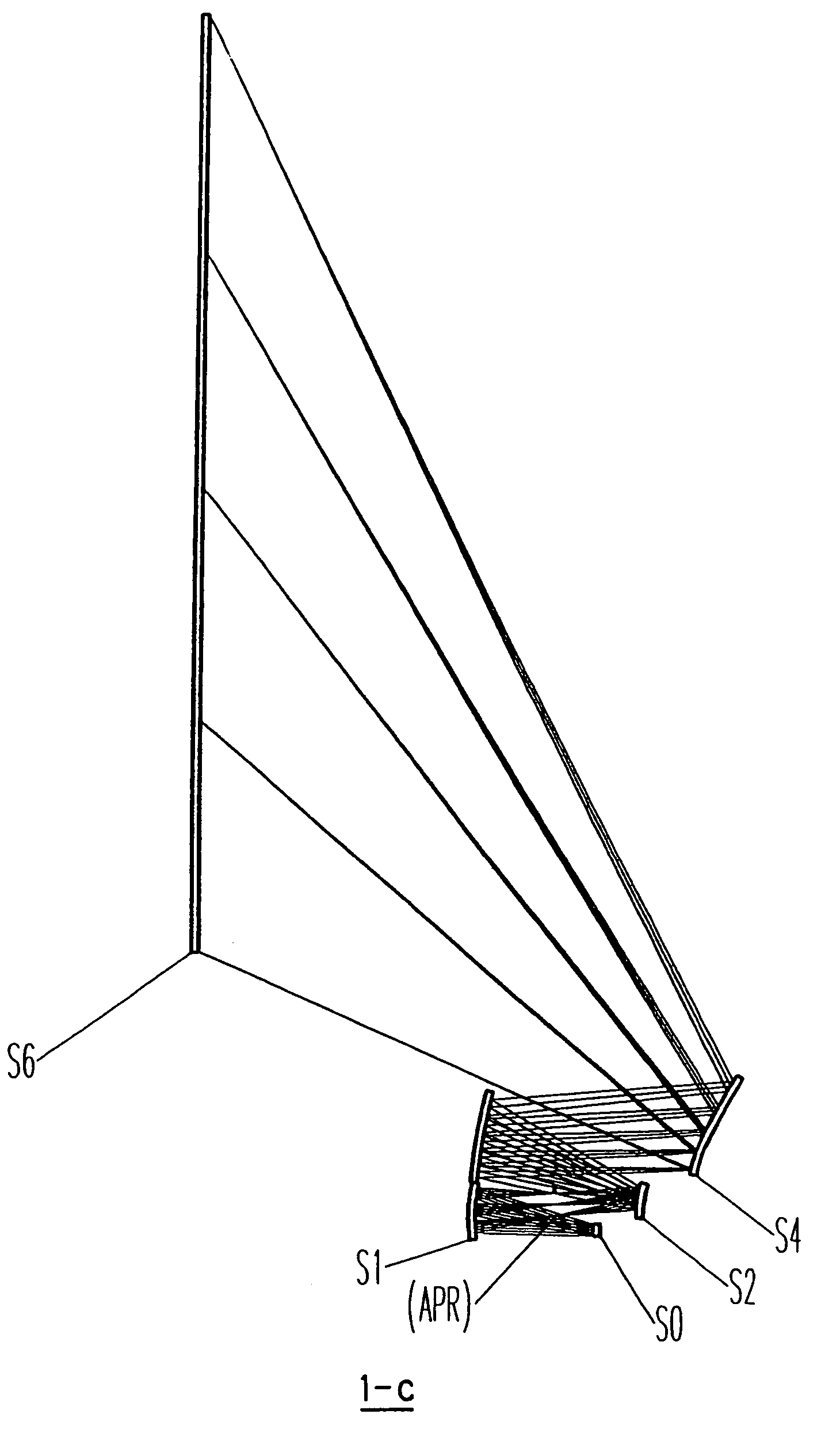 Rear projection optical system