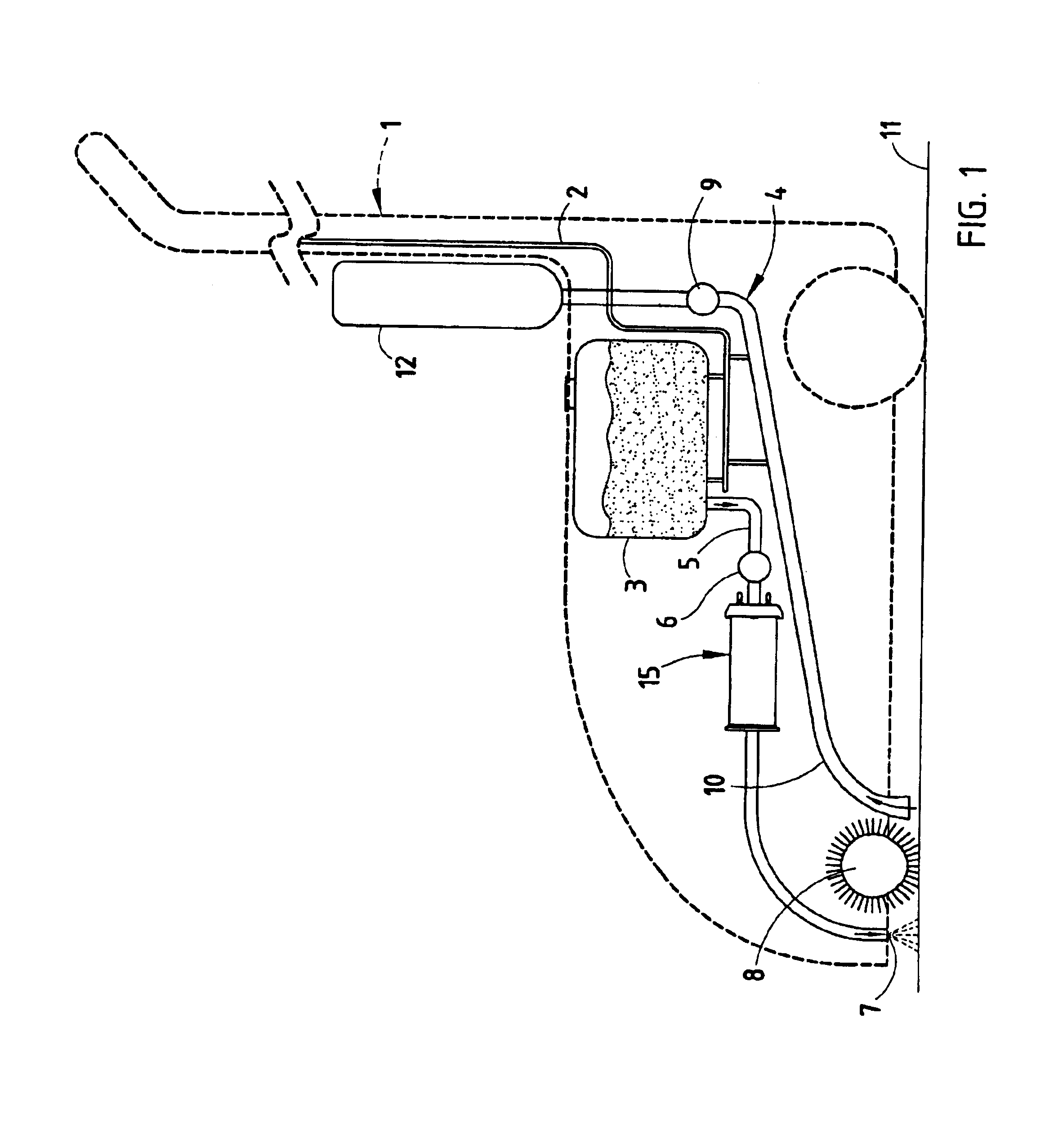 Heater for vacuum cleaners