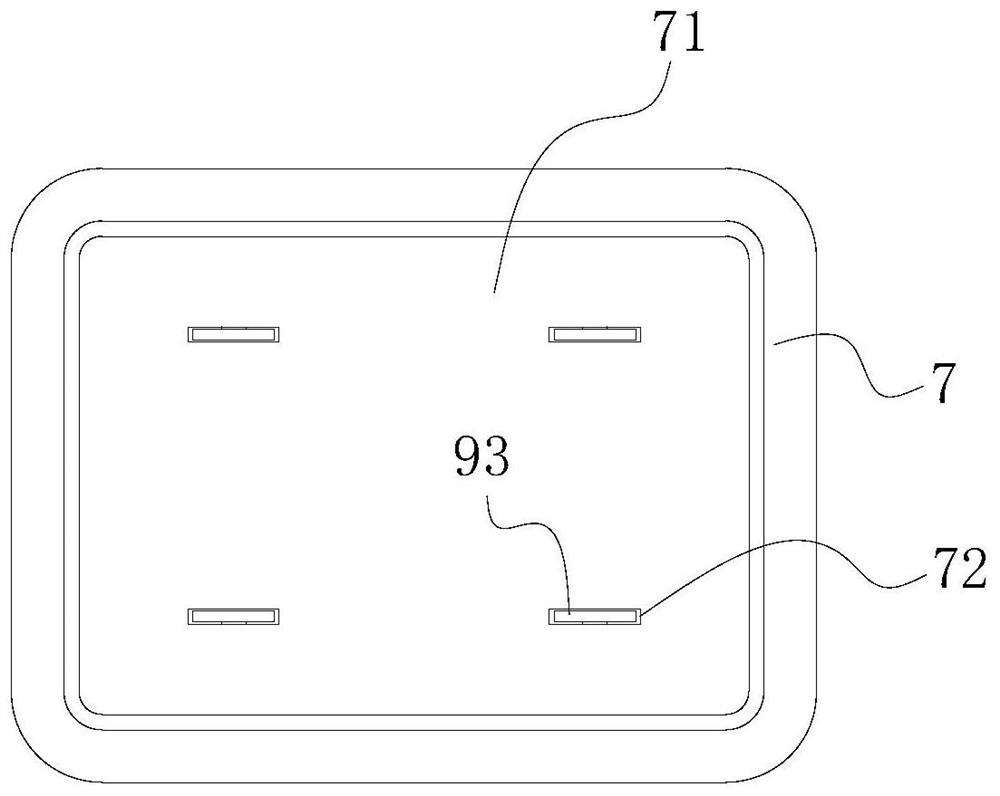 A new energy vehicle battery case stamping forming device