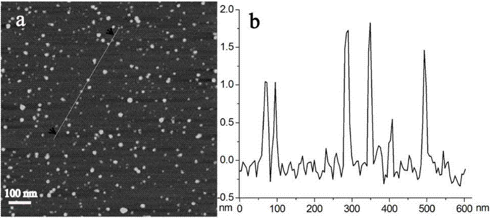 Preparation method of nitrogen-doped graphene quantum dots (N-GQDs) and detection method of ascorbic acid