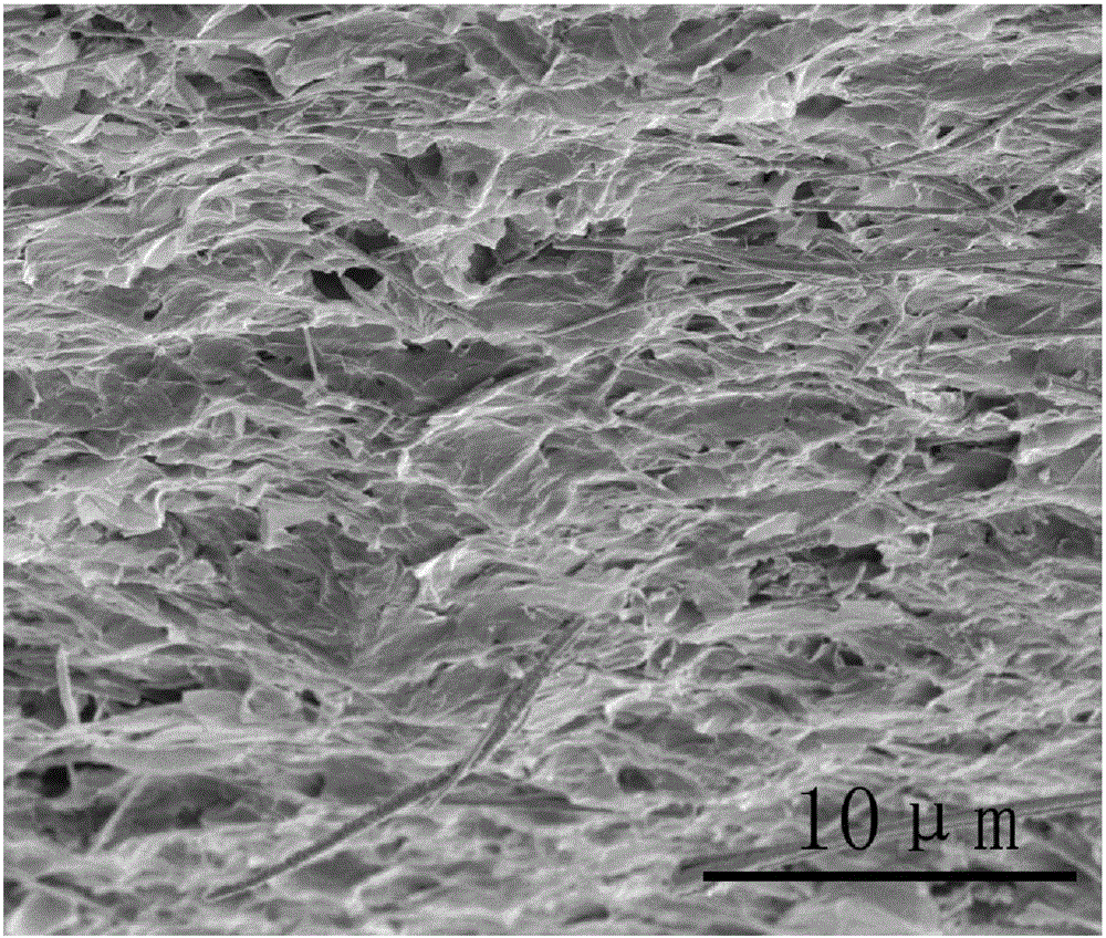 Copper nanowire/graphene composite material and preparation method and application thereof