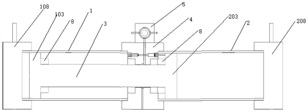 Hydraulically-controlled self-reversing gas pressurizing cylinder
