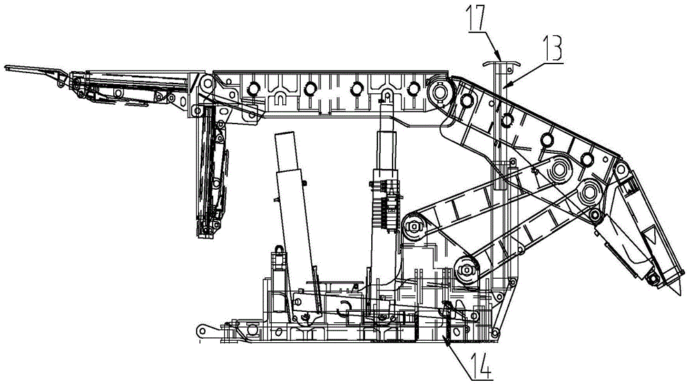A hydraulic support retraction system and its retraction method