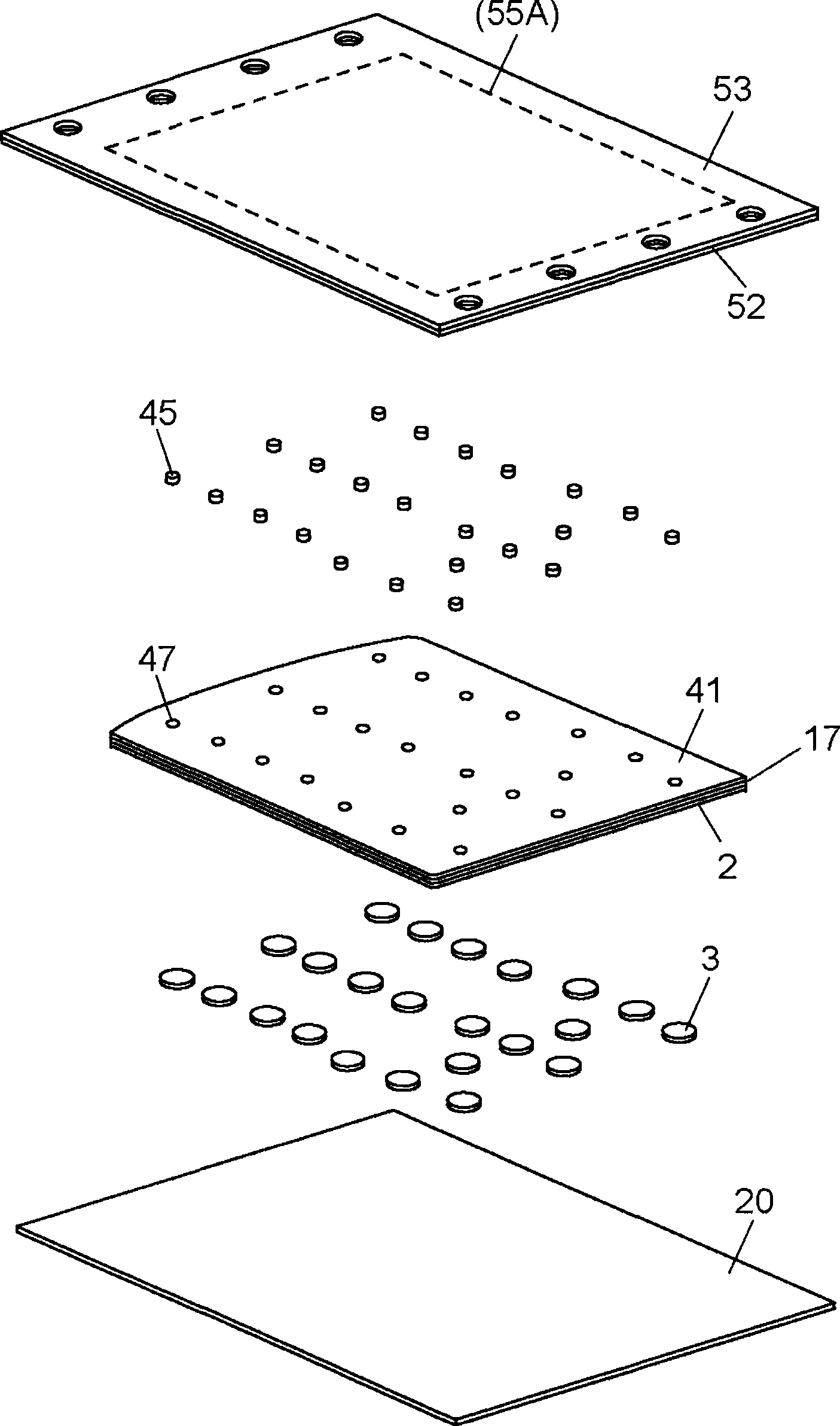 Method for producing movable contact body with protrusion