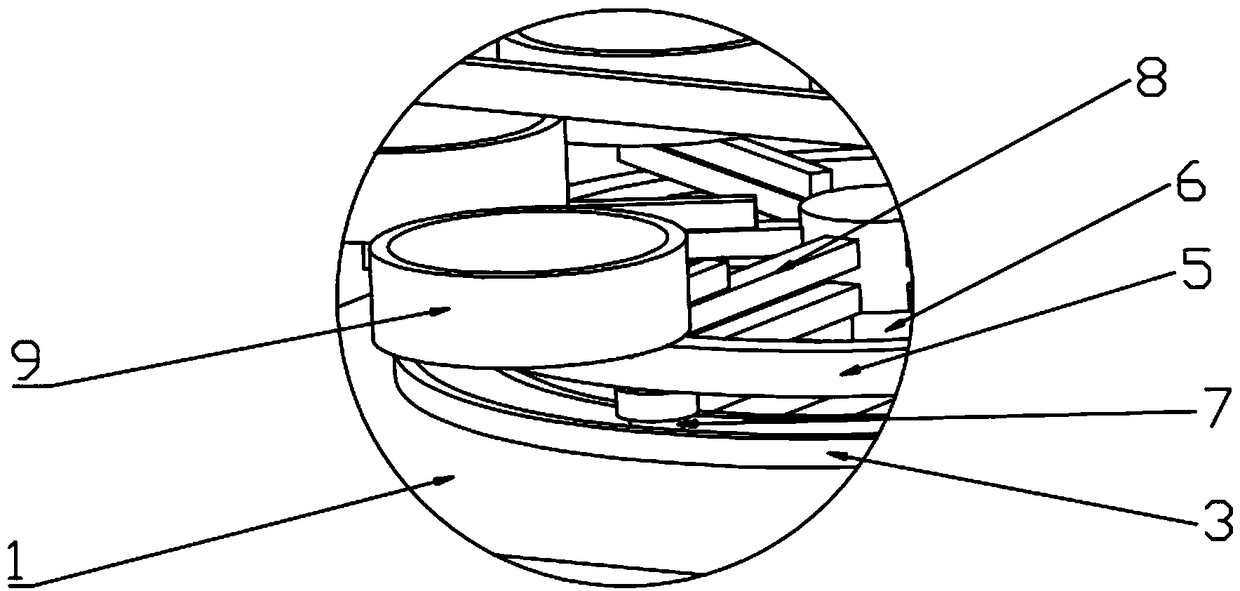 Experiment device of soil remediation improver