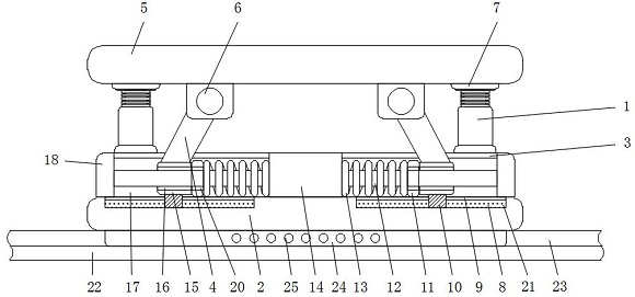 Automobile seat mechanism for damper of automobile seat