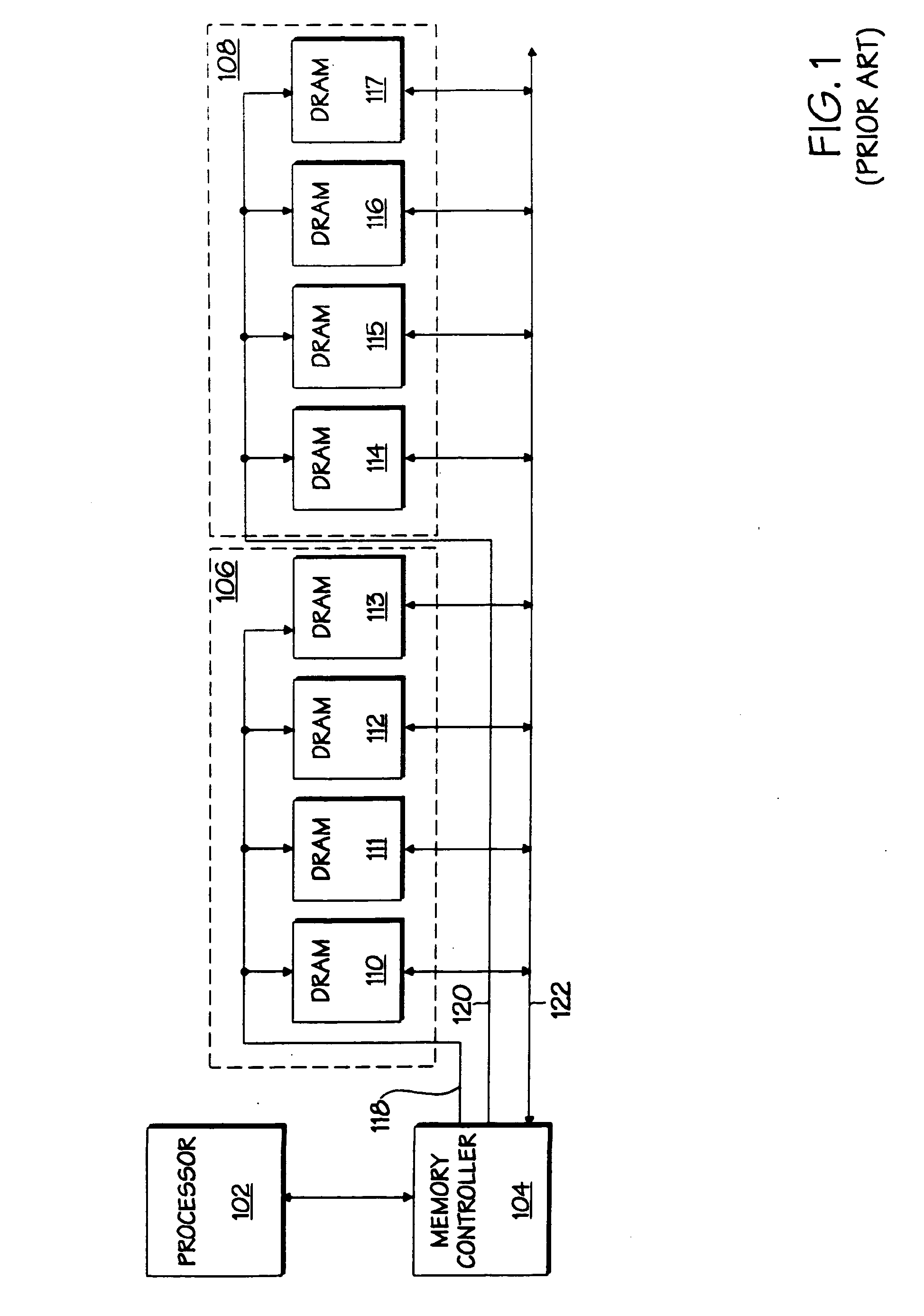 Memory system including a memory module having a memory module controller